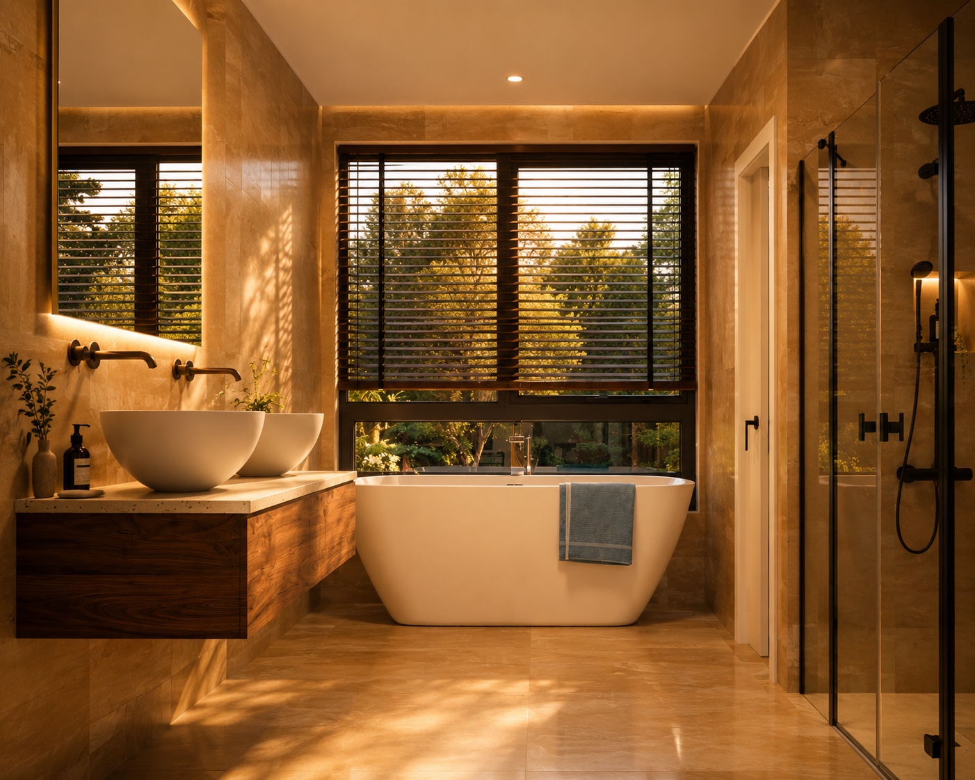 Spa-inspired ensuite